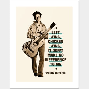 Woody Guthrie  "I'd Give My Life Just To Lay My Head Tonight On A Bed Of California Stars" Posters and Art